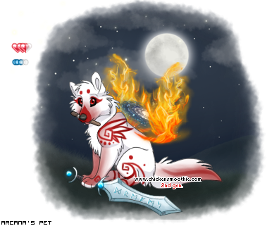 "okami" By Arcana - Illustration (379x321), Png Download