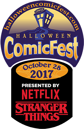 Stranger Things Season 2 At Halloween Comicfest - Halloween Comic Fest 2018 (300x456), Png Download
