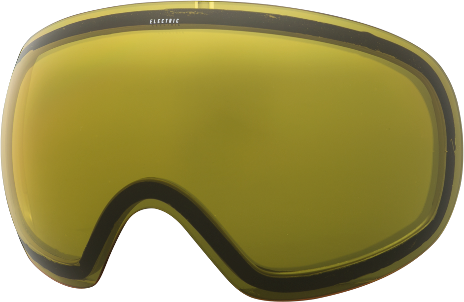Electric Eg3 Ski Goggle Lense - Yellow (1000x1000), Png Download