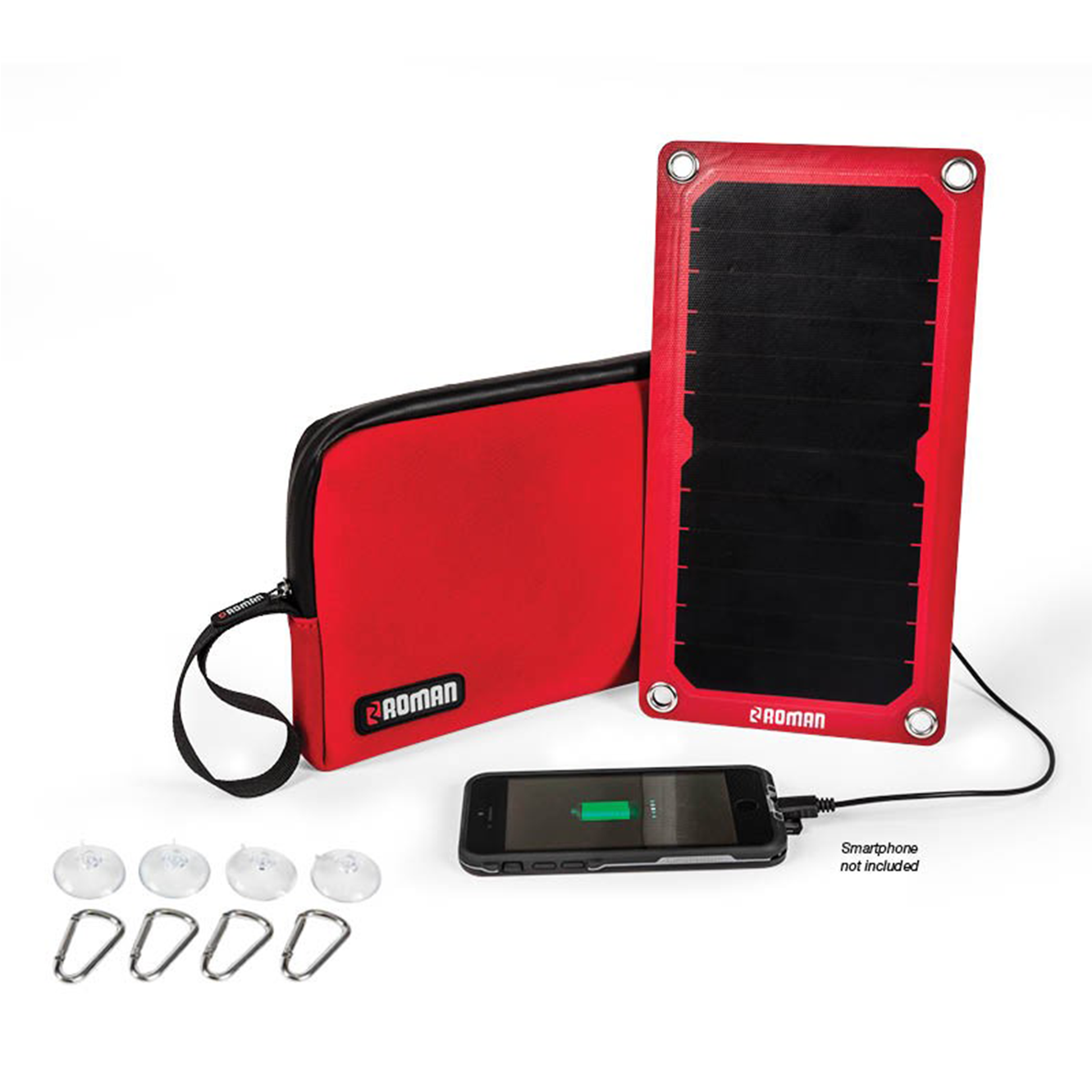 Solar Charger (1600x1417), Png Download