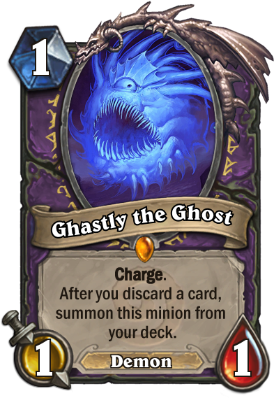 Ghastly The Ghosthumorous - Marin The Fox Hearthstone (400x569), Png Download