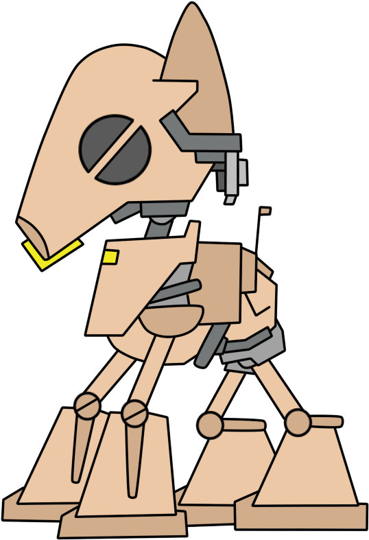 Mlp Battle Droid By Moisesbrony On Deviantart - Battle Droid (656x947), Png Download