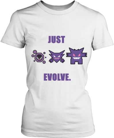 Ghastly Just Evolve Tee - Face On Pretty Attitude On Savage (480x480), Png Download