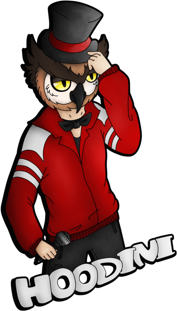 Vanossgaming Fan Art Hoodini (741x1079), Png Download