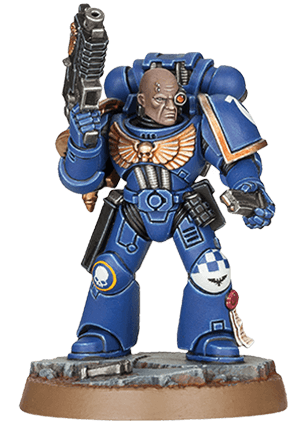 Hero 2 Model - Space Marine Heroes Series 2 (450x550), Png Download