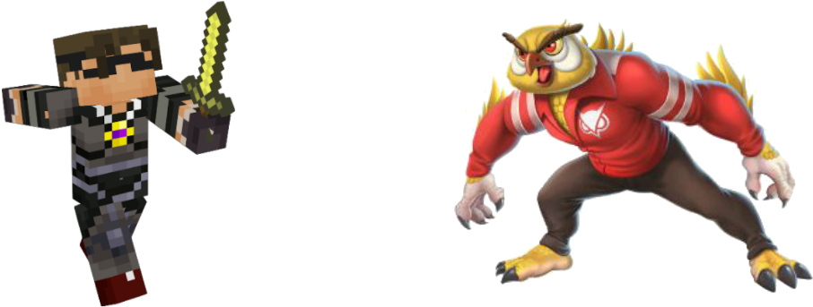Town Village Vs Monster Legends And Dragon City Skydoseminecraft - Vanoss Monster Legends Team (530x230), Png Download