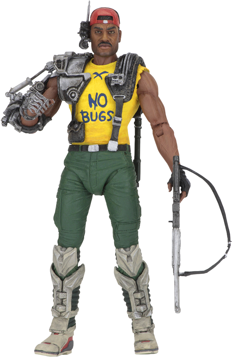 Space Marine Sgt - Neca Alien Series 13 (1040x1300), Png Download