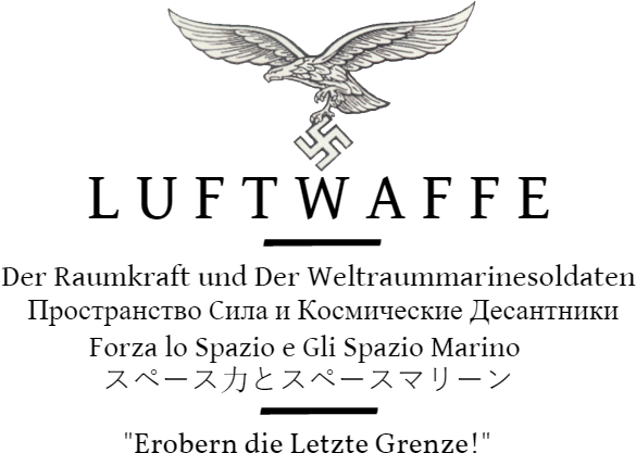 The Raumkraft And Weltraummarinesoldaten [wip - Luftwaffe Eagle (900x500), Png Download