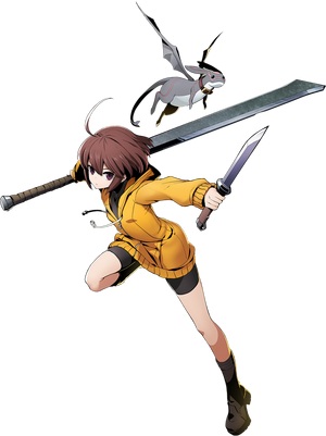 Blazblue Cross Tag Battle Linne Main - Blazblue Cross Tag Battle Noel (300x401), Png Download