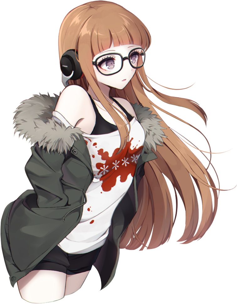 Futaba Persona 5 Hd (791x1010), Png Download