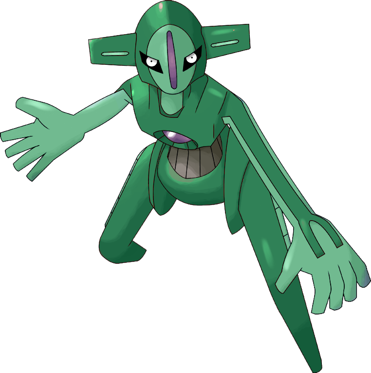 View Deoxys , - Cartoon (762x766), Png Download