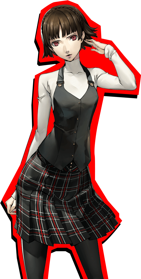 Makoto Niijima Cosplay Costume Outfit Persona 5 (1920x1200), Png Download