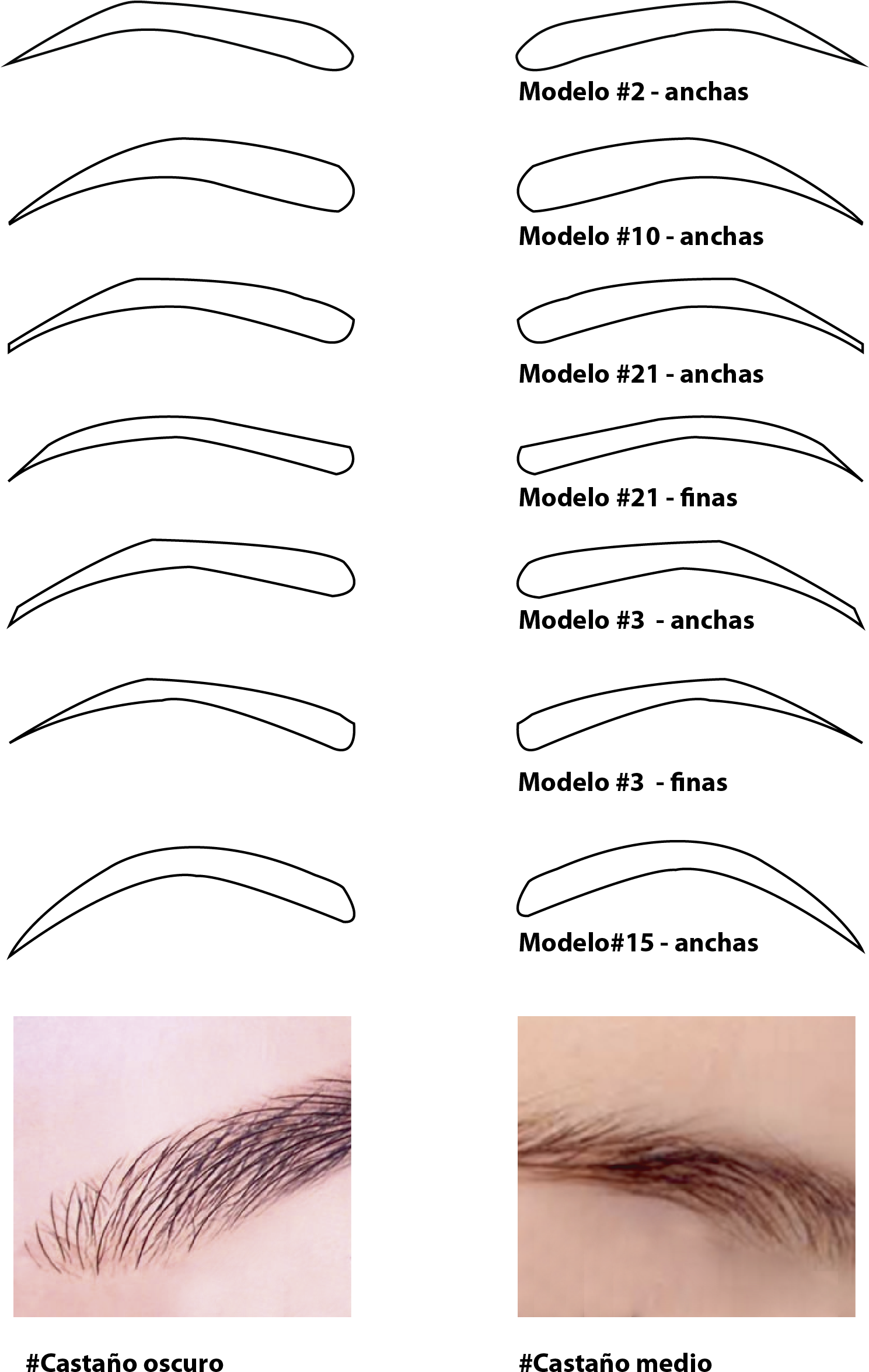 Productos Relacionados Tooltip - Imagenes Modelos De Cejas (1488x2362), Png Download