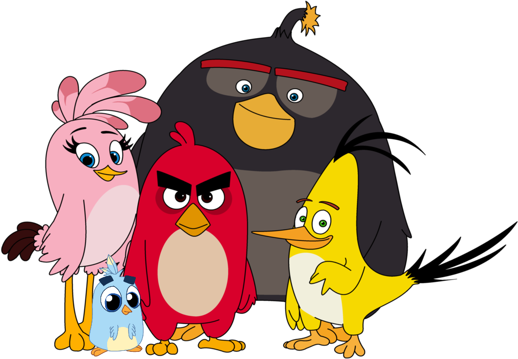 File History - The Angry Birds Movie (1024x708), Png Download
