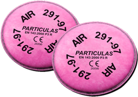 Filtro Air 291-97 Para Partículas - Personal Protective Equipment (591x591), Png Download