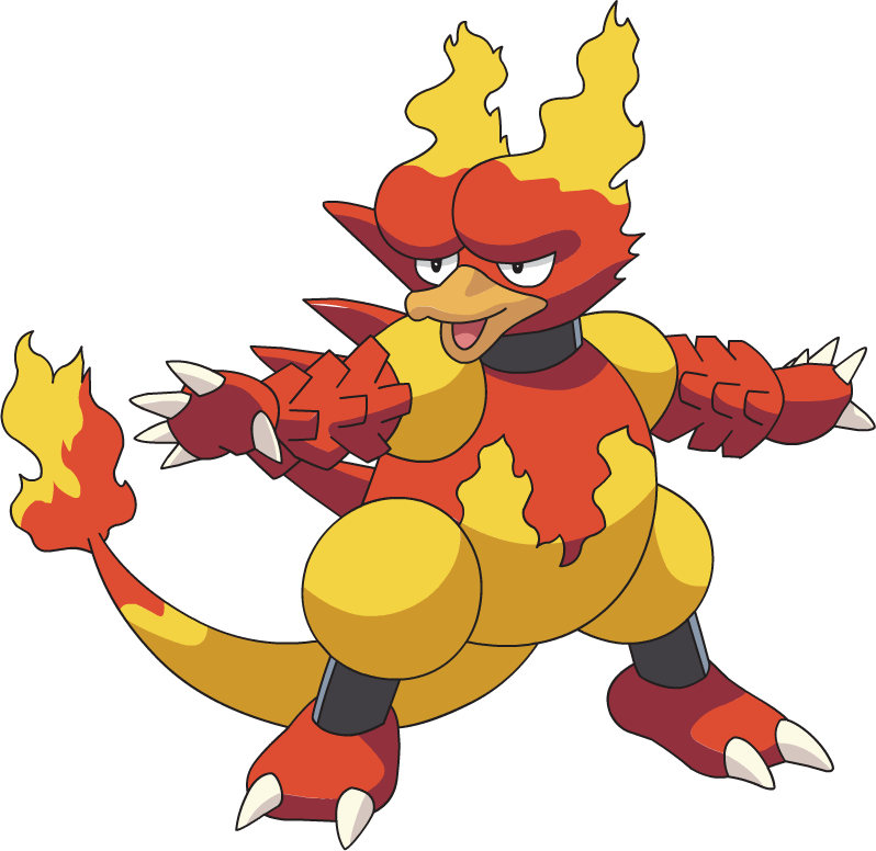 Magmar Ag - Magmar Pokemon (798x776), Png Download