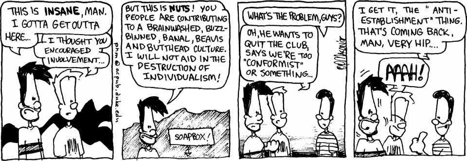 "ben Leaves Social Elite Club Meeting" - Cartoon (960x331), Png Download