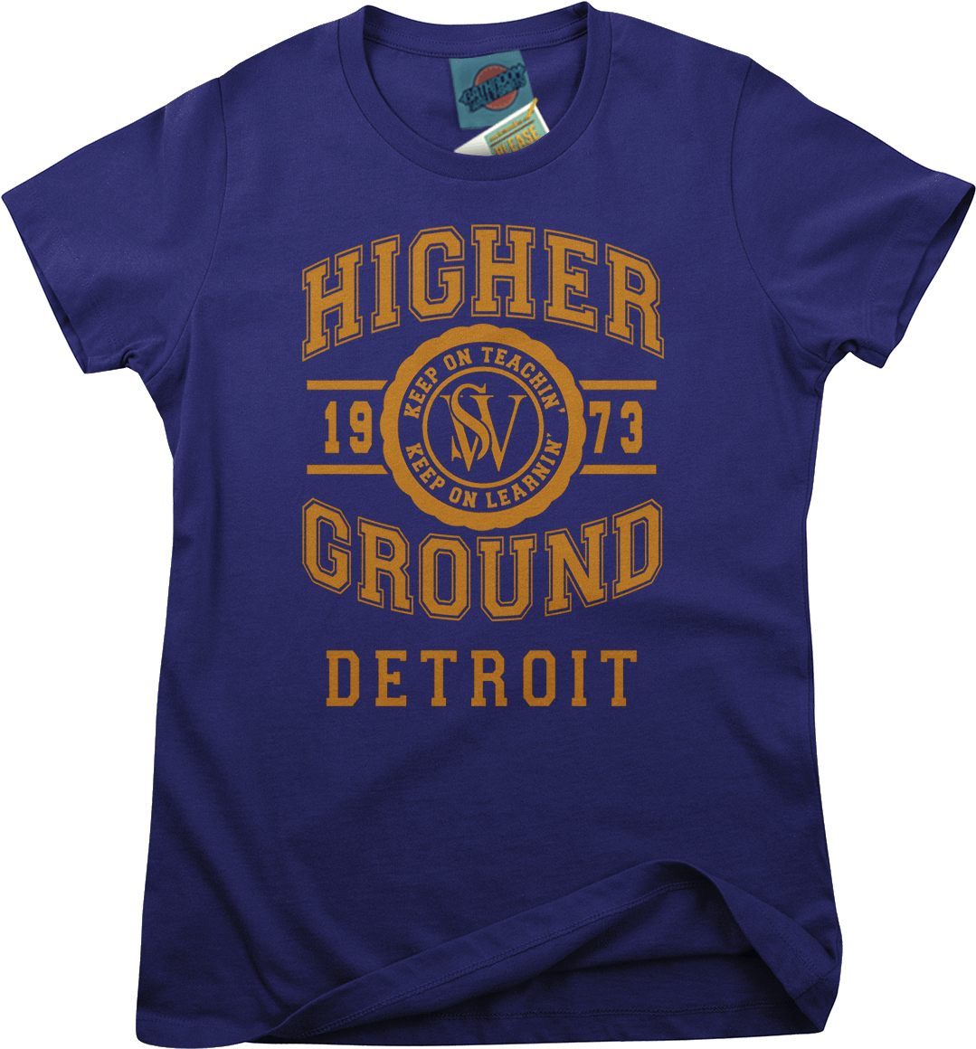 Stevie Wonder Inspired Higher Ground T-shirt - Active Shirt (1140x1200), Png Download