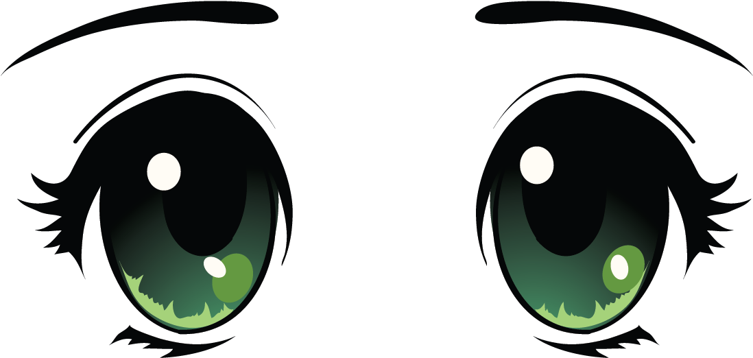 Clip Arts Related To - Manga Eyes (1200x1200), Png Download