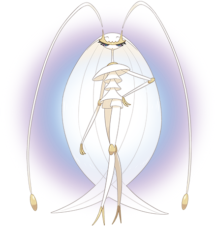 Pokemon Ultra Beast Beauty (670x461), Png Download