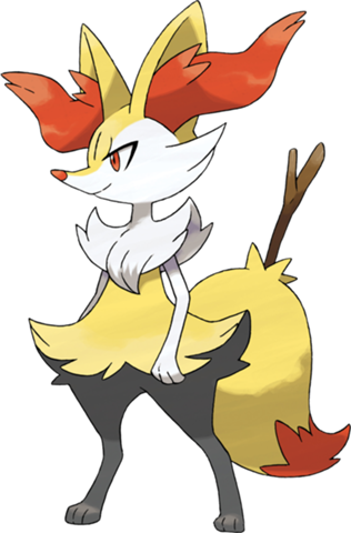 Braixen - Braixen Png (316x480), Png Download