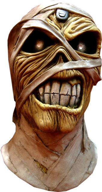 Iron Maiden Powerslave Eddie Mask - Iron Maiden Eddie Powerslave Mask (436x639), Png Download