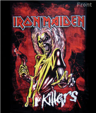 Iron Maiden Killers T-shirt - Iron Maiden - Killers - Maxi Poster - 61 Cm X 91.5 (330x504), Png Download