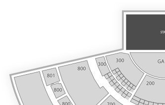 Hartford, August 8/3/2019 At Xfinity Theatre Tickets - Sandia Casino Amphitheater Seating Chart Cl2 (350x350), Png Download