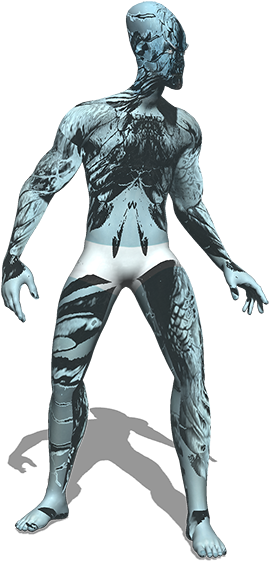 Raven Feather Print For The Skin - Forteen (314x594), Png Download