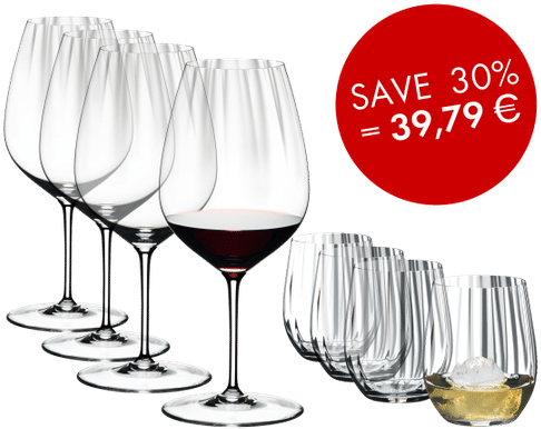Filled White - Riedel Performance (600x486), Png Download