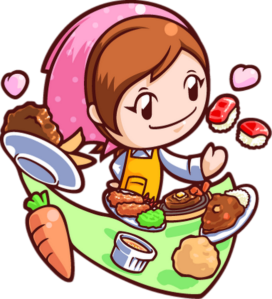 Cooking Mama Decorative Video Game Decal Cover Skin (545x600), Png Download