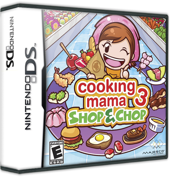 Cooking Mama - Cooking Mama 3 Shop And Chop (587x598), Png Download