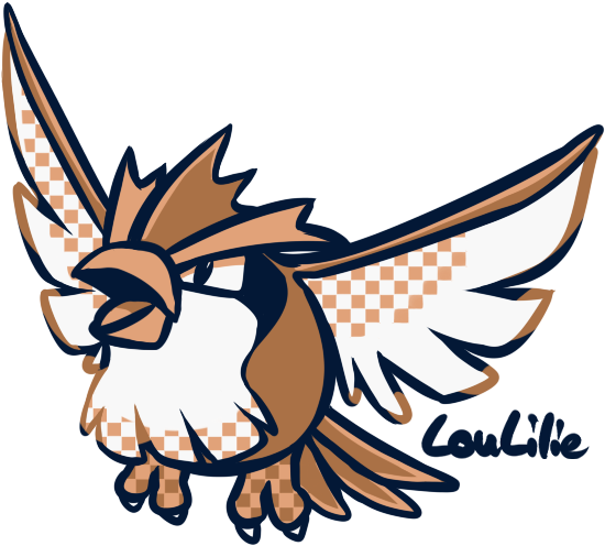 Pokémon Gen 1 Kanto Pidgey Pidgeotto Pidgeot ポッポ ピジョン - Illustration (776x721), Png Download