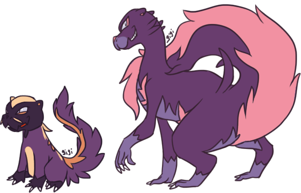 Salazzle - Cartoon (617x395), Png Download