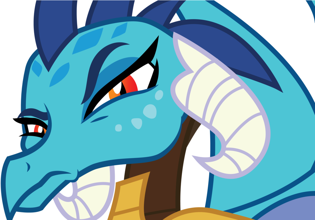 Crimson, Dragon, Dragon Armor, Gauntlet Of Fire, Princess - Mlp Fim Princess Ember (1280x720), Png Download