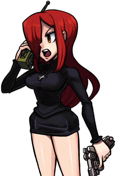 Parasoul - - Skullgirls Parasoul Png (640x720), Png Download