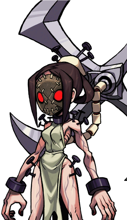 Image - Skullgirls Painwheel (472x719), Png Download