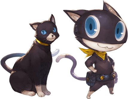 Morgana Mona Npc - Granblue Fantasy Persona 5 Art (480x400), Png Download