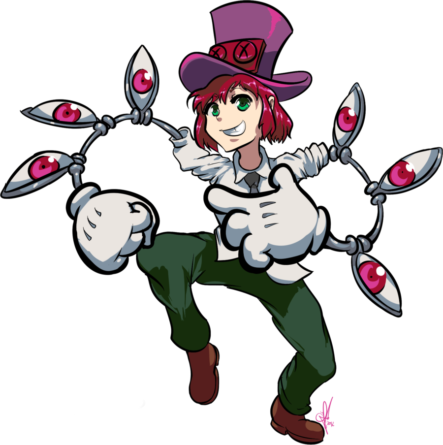 Comments - Skullgirls Katawa Shoujo (900x904), Png Download