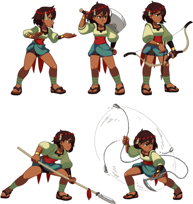 Navigation Furthermore, As Ajna Fuses With More Incarnations, - Indivisible Game (695x735), Png Download