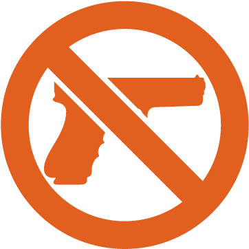No Guns - Freedom From Violence (400x500), Png Download