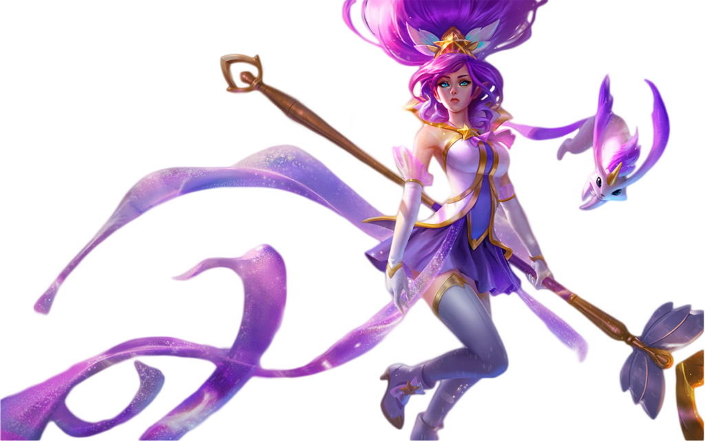 Starguardian Janna Splashart Skin Png Image - League Of Legends Janna Png (1024x640), Png Download