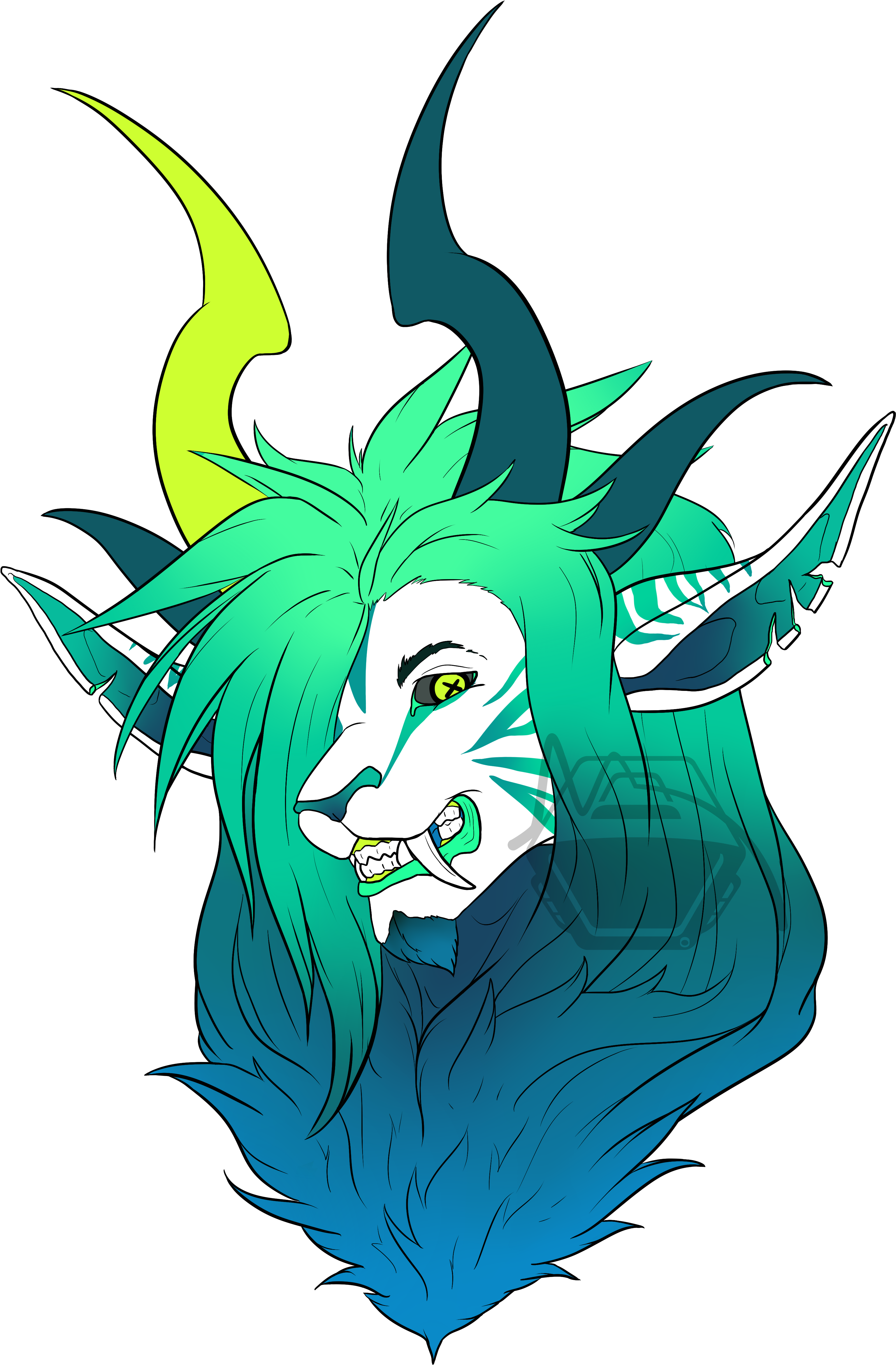 Manticore - Fantasy (3300x4900), Png Download