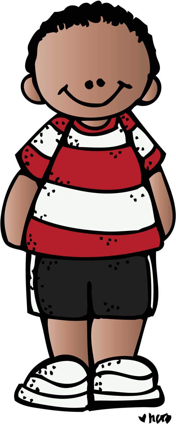 Student - Melonheadz Boy Clipart (600x1353), Png Download