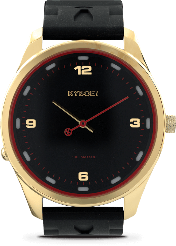 Black And Gold - Tag Heuer Carrera Calibre 5 Wrist (800x850), Png Download