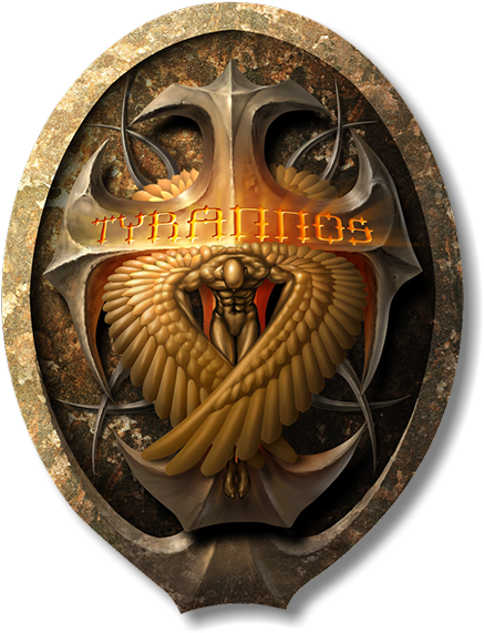 Logo Created For "tyrannos" Heavy Metal Rock Band By - Logo Heavy Metal Png (452x581), Png Download