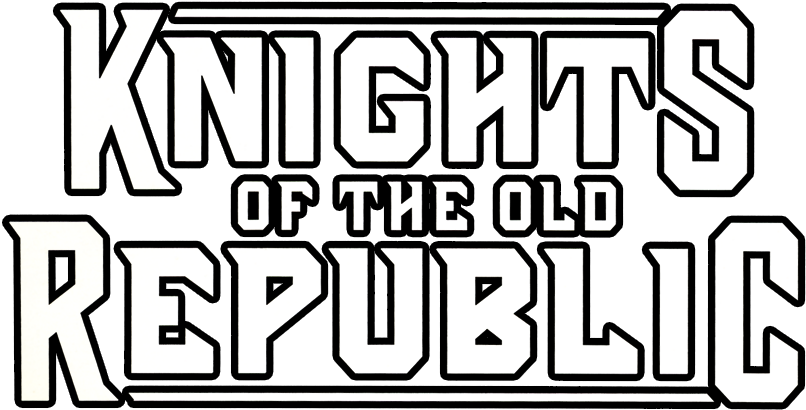 [ Img] - Star Wars Knights Of The Old Republic Logo (848x460), Png Download