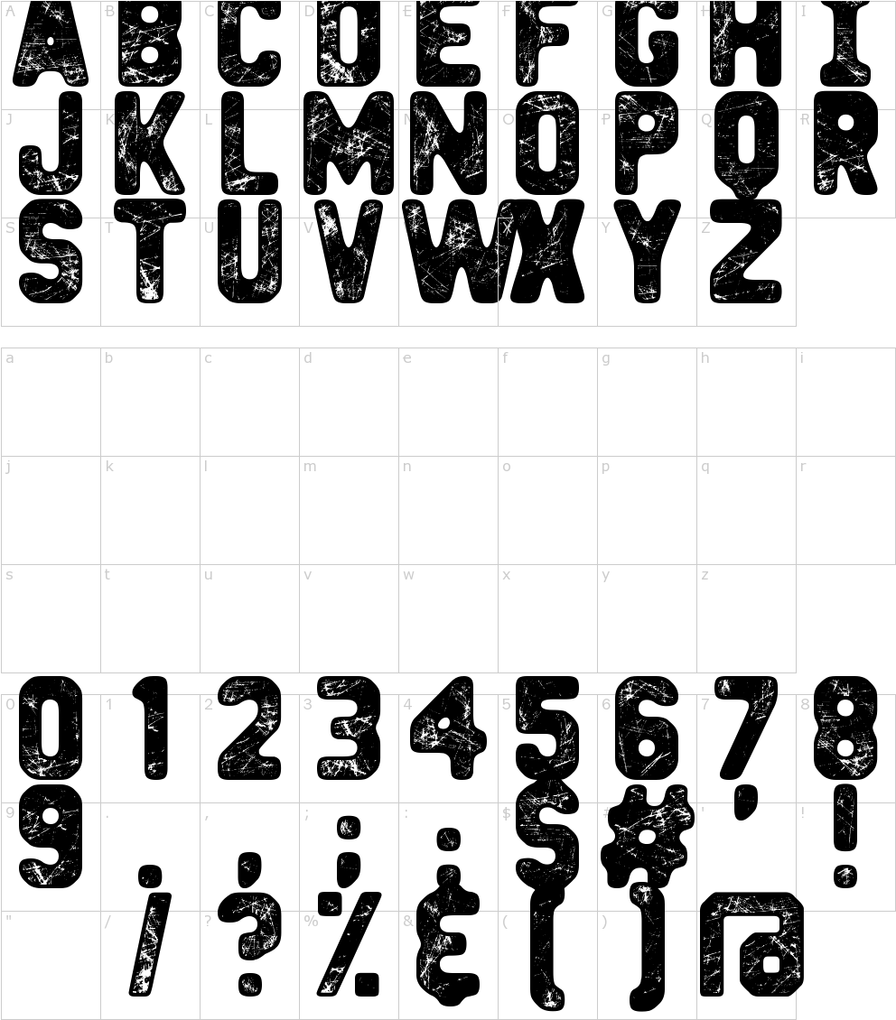 Heavy Metal Box Font (1000x1150), Png Download