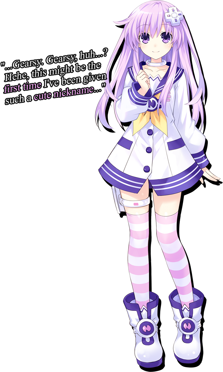 Nepgear Img - Megadimension Neptunia Vii Nepgear (1100x1600), Png Download