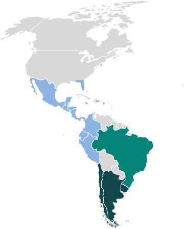 Atlantico Capital Map Alliance - Climas No Continente Americano (360x449), Png Download